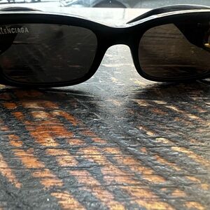 Balenciaga Black Sunglasses